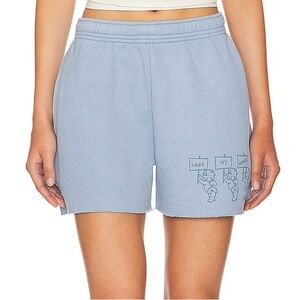 Boys Lie Read The Signs Frankie Shorts in Blue